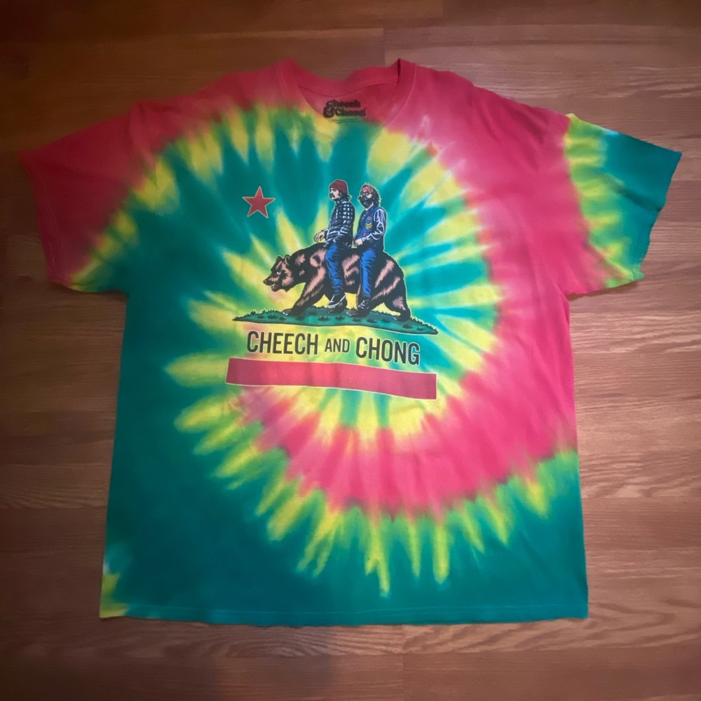 Cheech & Chong Tie-dye T-shirt NWOT